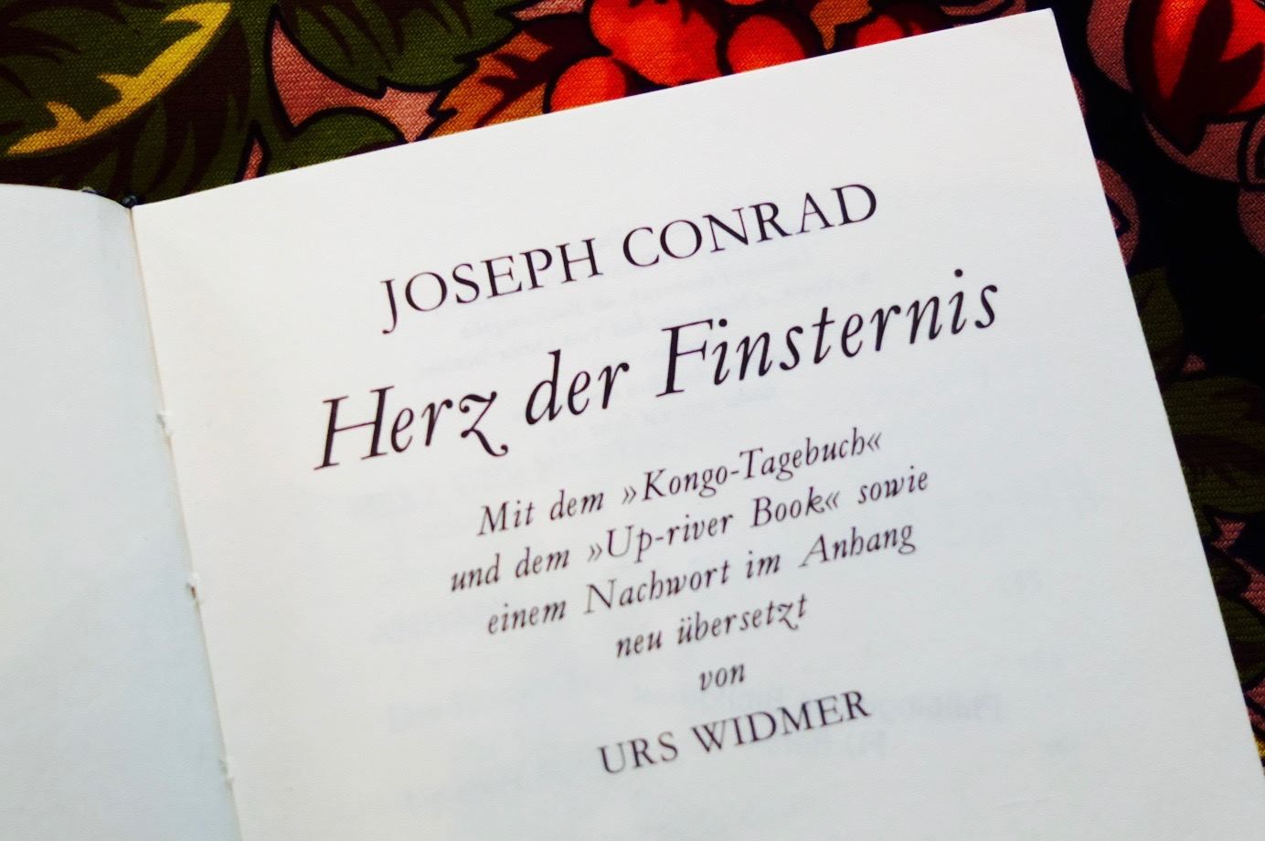 Joseph Conrad - Herz der Finsternis: Lesung & Diskussion