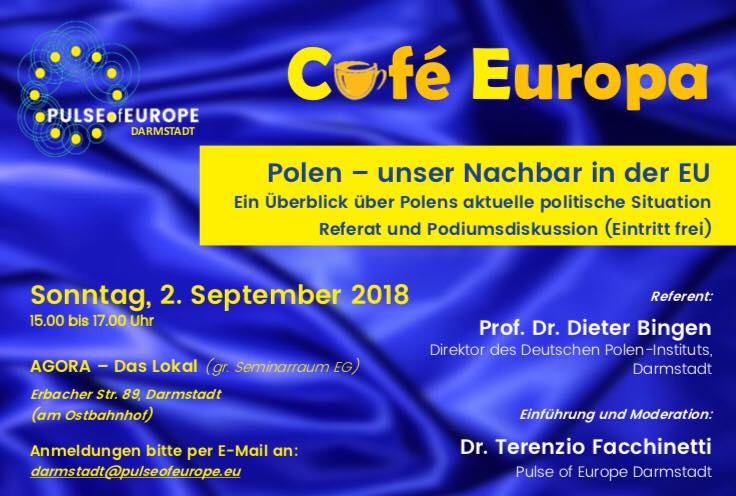Café Europa - Thema: „Polen – unser Nachbar in der EU“