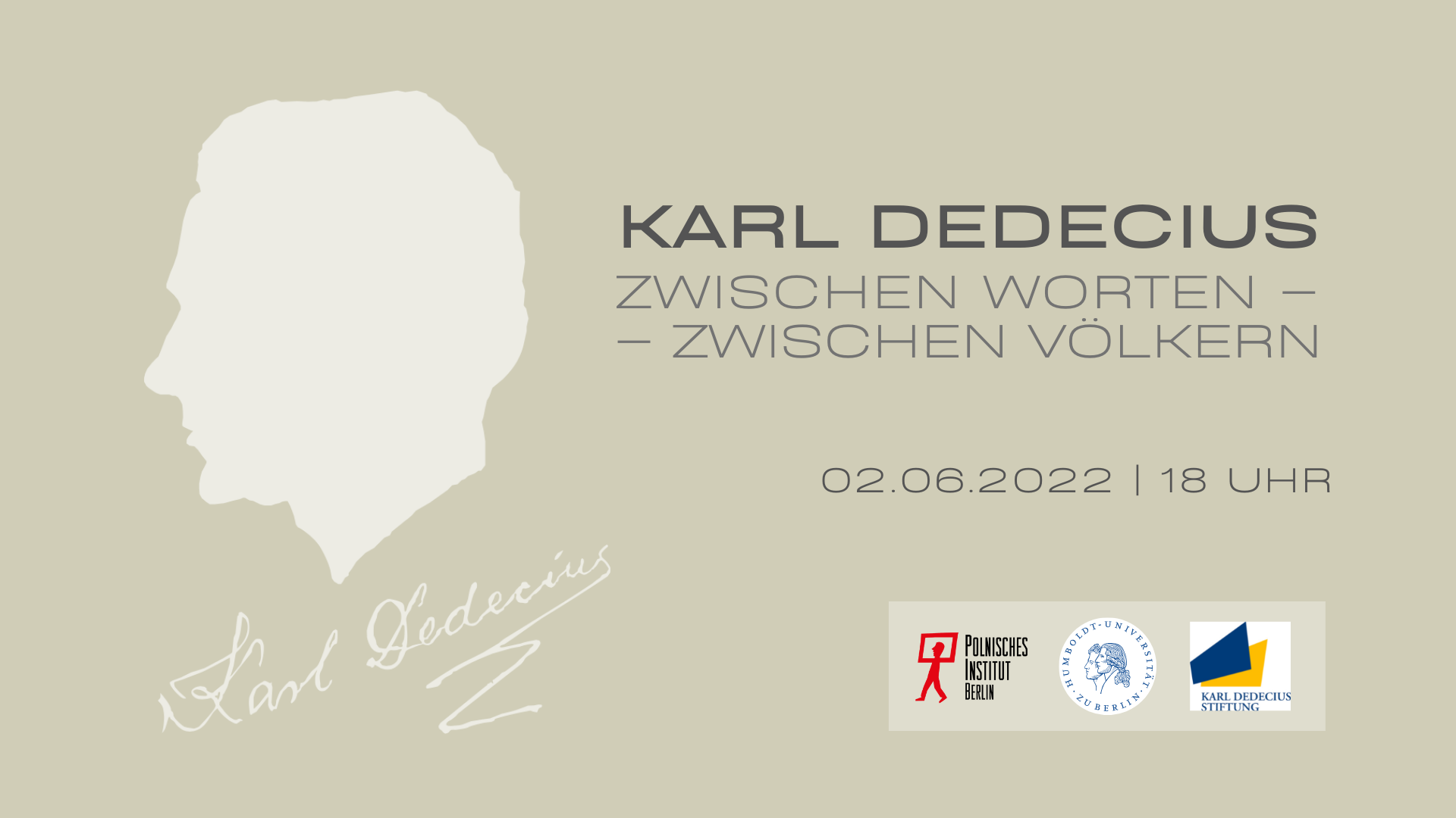 Karl Dedecius: Zwischen Worten - zwischen Völkern
