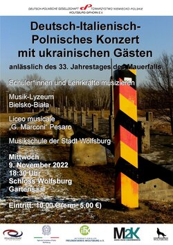 Deutsch-Italienisch-Polnischen Konzert mit ukrainischen Gästen