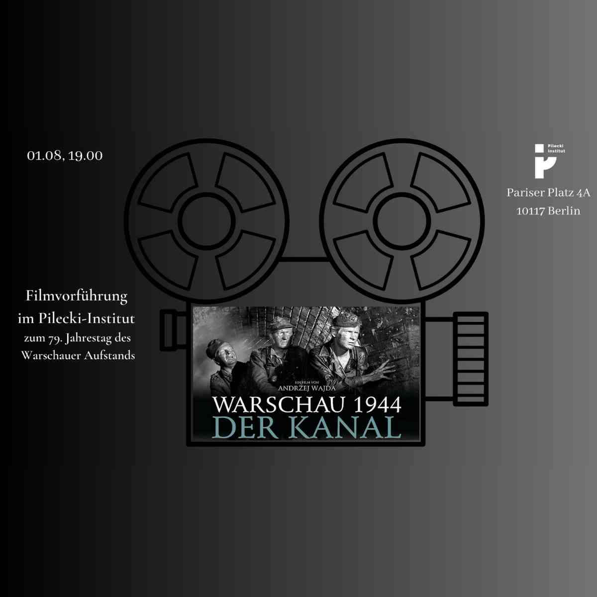Filmvorführung: „Der Kanal“ (Reg. Andrzej Wajda)