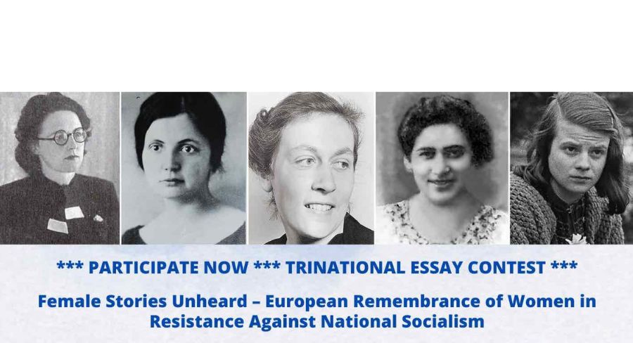 Trinationaler Essaywettbewerb „Female Voices Unheard - Women in Resistance Against National Socialism“