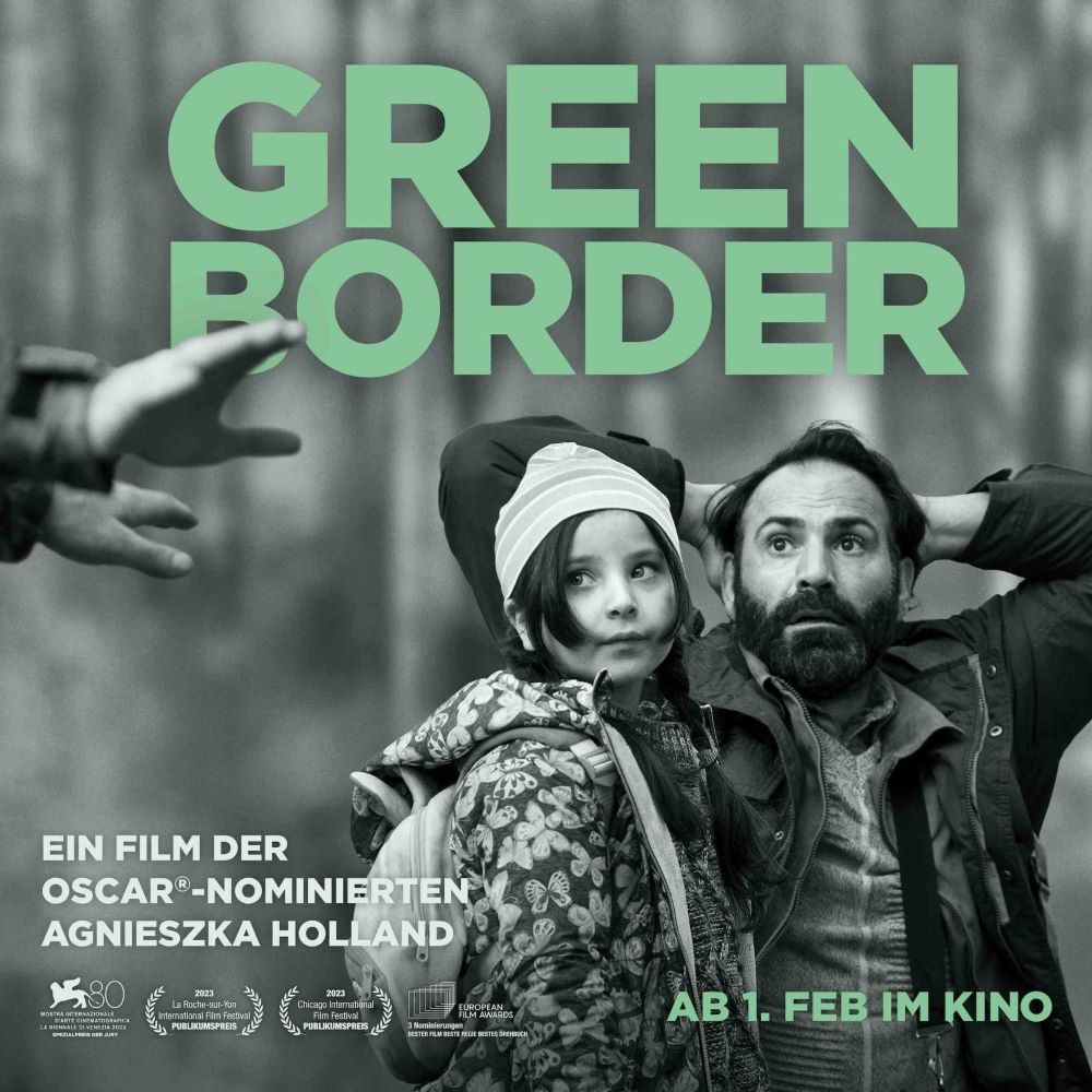 „Green Border“ – Einladung zur Filmpräsentation des vielfach ausgezeichneten Films von Agnieszka Holland